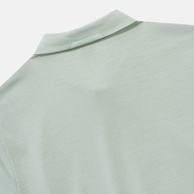 LINEN-LIKE POLO T-SHIRT 男士 休閒POLO杉