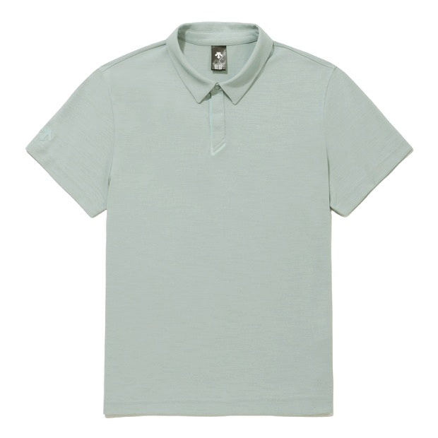 LINEN-LIKE POLO T-SHIRT 男士 休閒POLO杉