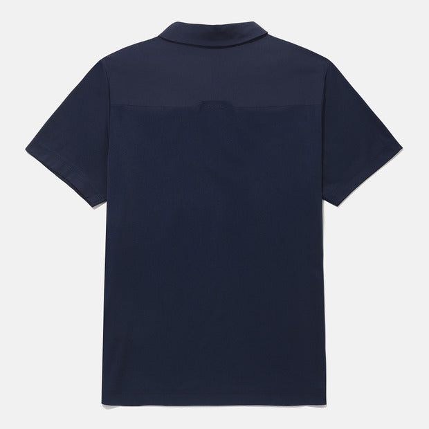 WOVEN HYBRID POLO T-SHIRT 男士 休閒POLO杉