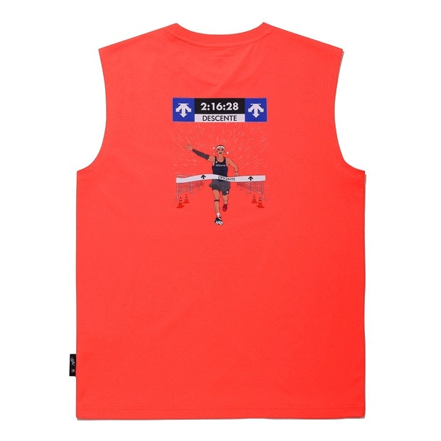 KIMJUNGYOUN BACK GRAPHIC COOLING SLEEVELESS 男士 休閒無袖背心