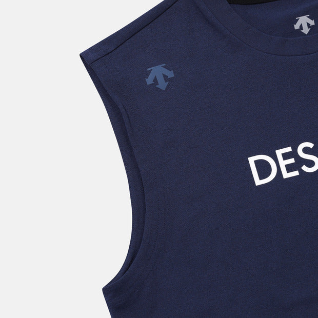 KIMJUNGYOUN BACK GRAPHIC COOLING SLEEVELESS 男士 休閒無袖背心