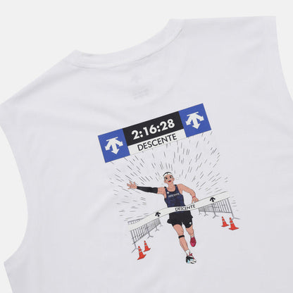 KIMJUNGYOUN BACK GRAPHIC COOLING SLEEVELESS 男士 休閒無袖背心
