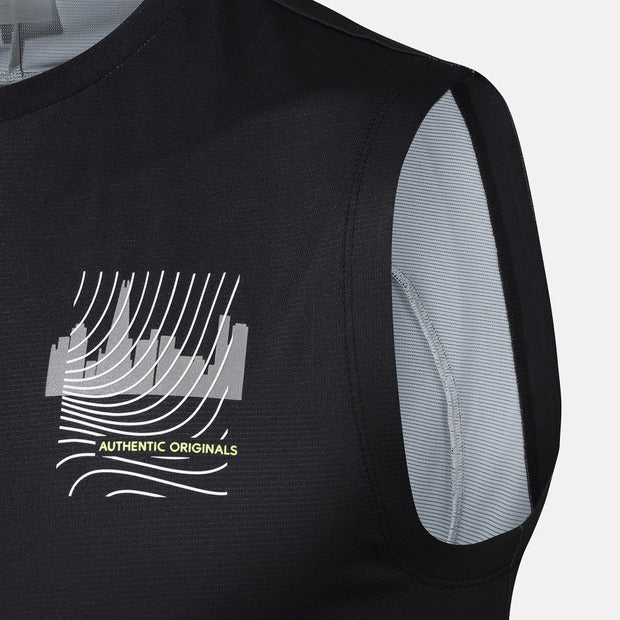 RUNNING TRACK GRAPHIC MENS SLEEVELESS 男士 運動背心