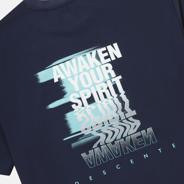 AWAKEN BACK GRAPHIC T-SHIRT 女士 運動短袖上衣