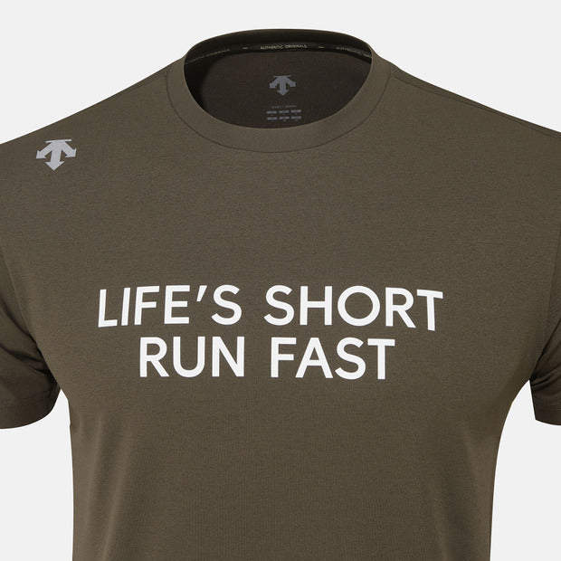 RUNNING T.R.C SHORT SLEEVE T-SHIRT 女士 運動上衣