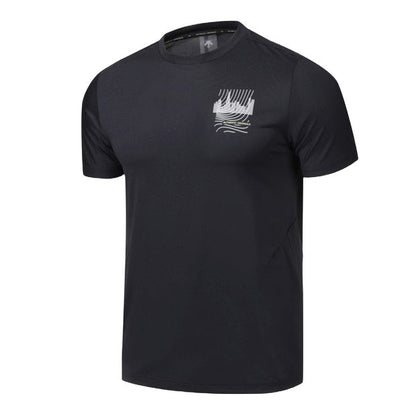 RUNNING TRACK GRAPHIC SHORT SLEEVE T-SHIRT 男士 運動上衣