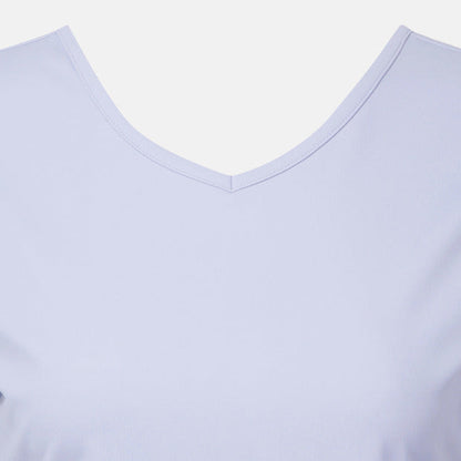 WOMEN'S SEMI-CROPPED SHORT-SLEEVED T-SHIRT 女士 運動上衣