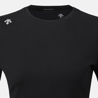 WOMEN'S RIBBED SHORT SLEEVE T-SHIRT 女士 運動上衣