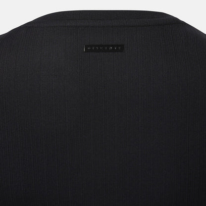 WOMEN'S RIBBED SHORT SLEEVE T-SHIRT 女士 運動上衣