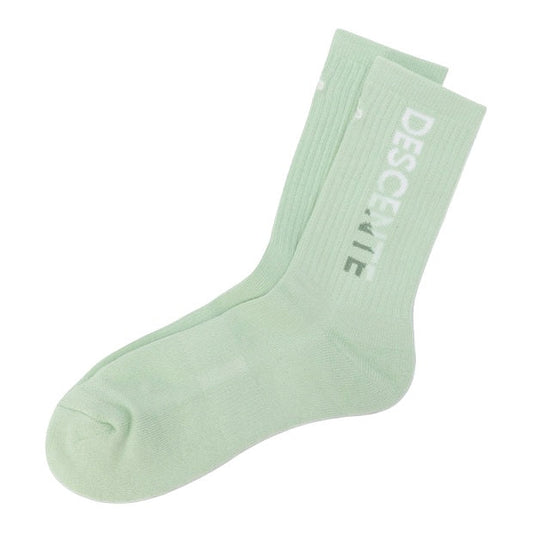 SPORTS BASIC VERTICAL WORDING CREW SOCKS 中性 運動襪