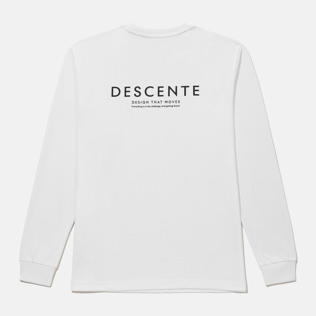 ESSENTIAL OVERFIT WORDING LONG SLEEVE T-SHIRT 男士 運動上衣