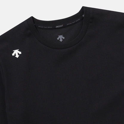 ESSENTIAL SMALL WORDING COTTON SHORT SLEEVE T-SHIRT 女士 運動上衣