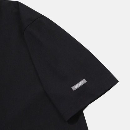 ESSENTIAL SMALL WORDING COTTON SHORT SLEEVE T-SHIRT 女士 運動上衣