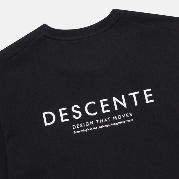 ESSENTIAL SMALL WORDING COTTON SHORT SLEEVE T-SHIRT 女士 運動上衣