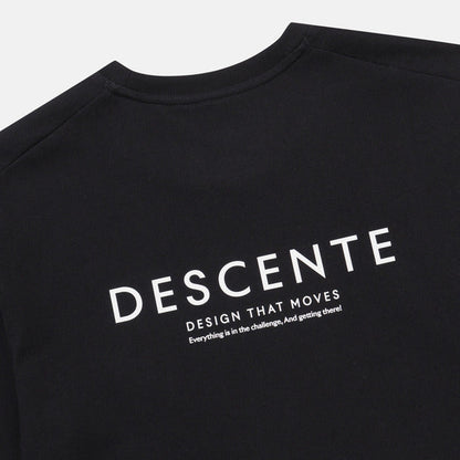 ESSENTIAL SMALL WORDING COTTON SHORT SLEEVE T-SHIRT 女士 運動上衣