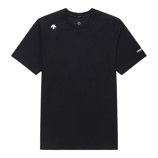 ESSENTIAL SMALL WORDING COTTON SHORT SLEEVE T-SHIRT 女士 運動上衣