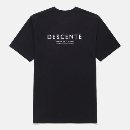 ESSENTIAL SMALL WORDING COTTON SHORT SLEEVE T-SHIRT 女士 運動上衣