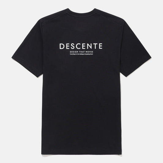 ESSENTIAL SMALL WORDING COTTON SHORT SLEEVE T-SHIRT 女士 運動上衣