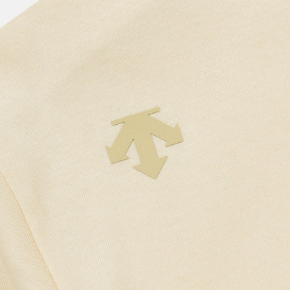 ESSENTIAL SMALL WORDING COTTON SHORT SLEEVE T-SHIRT 女士 運動上衣