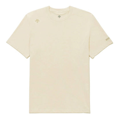 ESSENTIAL SMALL WORDING COTTON SHORT SLEEVE T-SHIRT 女士 運動上衣