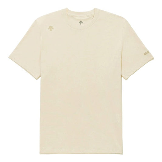 ESSENTIAL SMALL WORDING COTTON SHORT SLEEVE T-SHIRT 女士 運動上衣