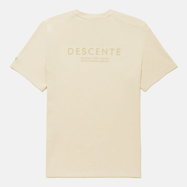 ESSENTIAL SMALL WORDING COTTON SHORT SLEEVE T-SHIRT 女士 運動上衣