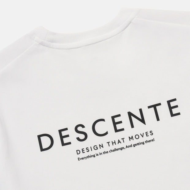 ESSENTIAL SMALL WORDING COTTON SHORT SLEEVE T-SHIRT 男士 運動上衣