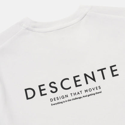 ESSENTIAL SMALL WORDING COTTON SHORT SLEEVE T-SHIRT 男士 運動上衣