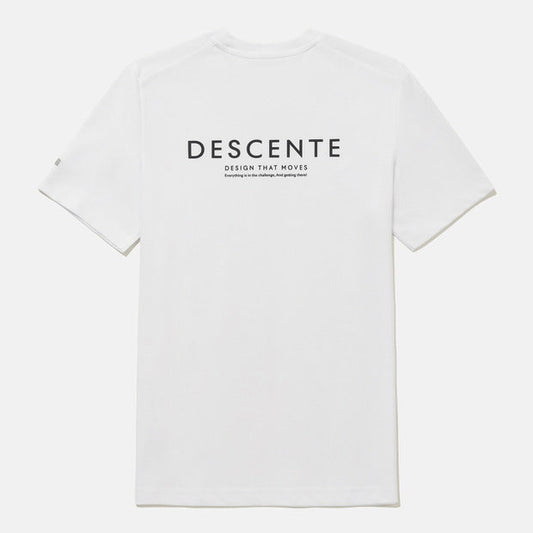 ESSENTIAL SMALL WORDING COTTON SHORT SLEEVE T-SHIRT 男士 運動上衣