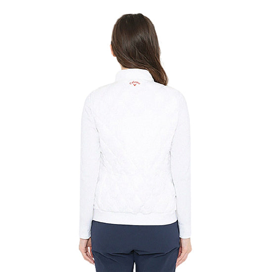 女士 彈性防風防潑水鋪棉背心