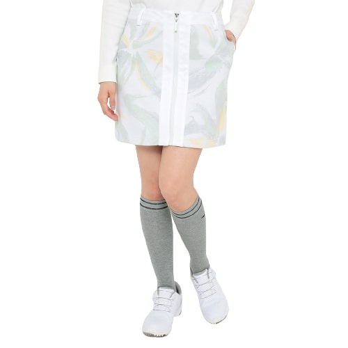 女士 8WAY超彈性防潑水防風印花短裙