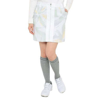 女士 8WAY超彈性防潑水防風印花短裙