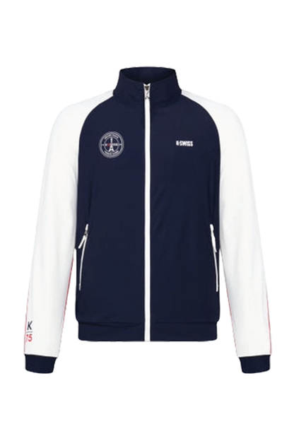 KNIT JACKET 男士 立領外套