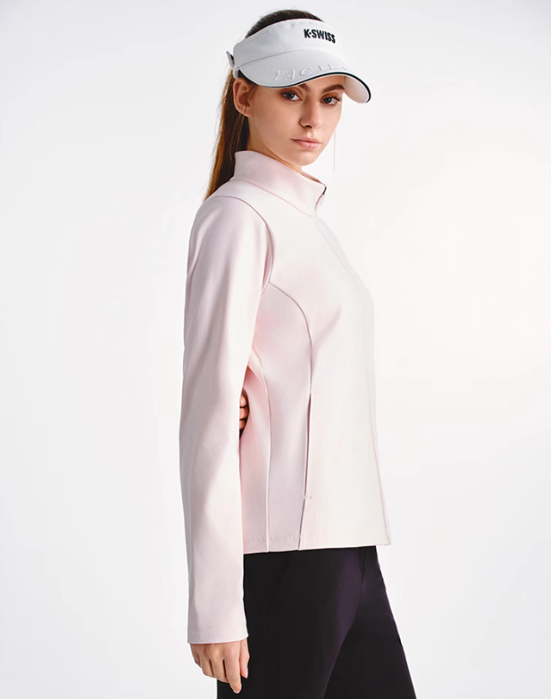 KNIT JACKET 女士 立領外套