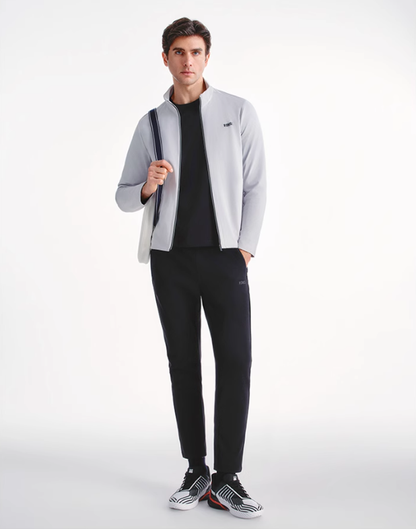 KNIT JACKET 男士 立領外套