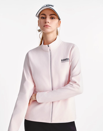 KNIT JACKET 女士 立領外套