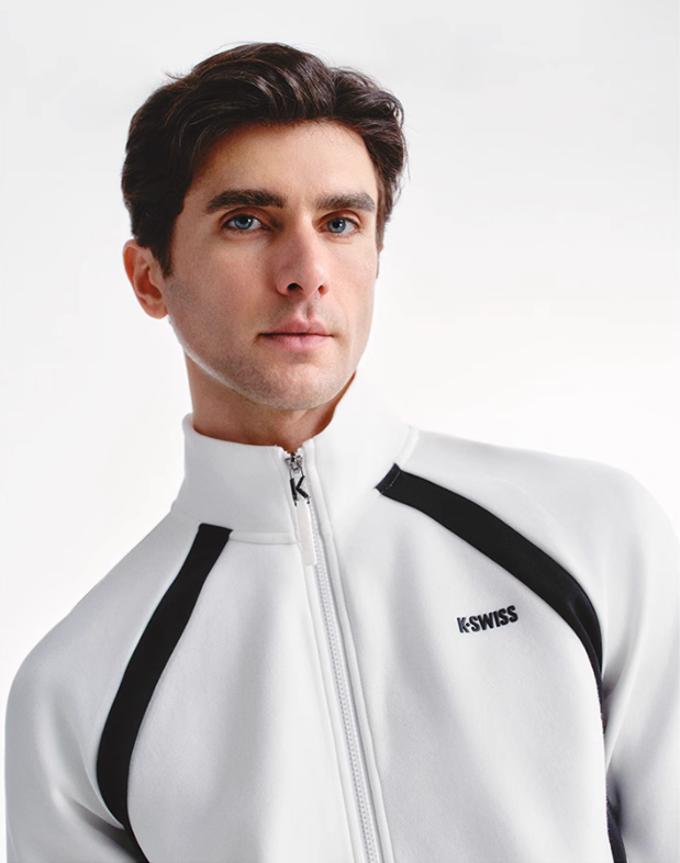 KNIT JACKET 男士 立領外套