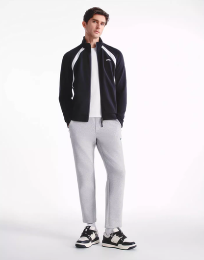 KNIT JACKET 男士 立領外套