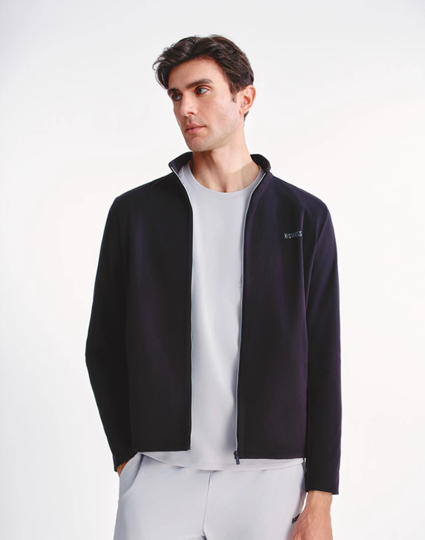 KNIT JACKET 男士 立領外套