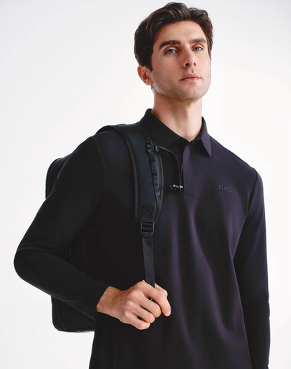 LONG SLEEVE POLO SHIRT 男士 長袖上衣