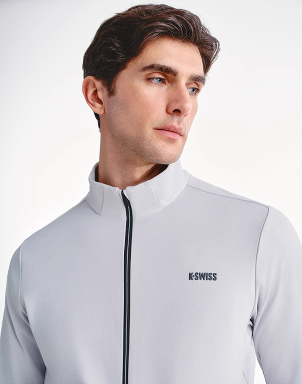 KNIT JACKET 男士 立領外套