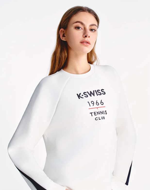 KNITE MAN TO MAN TEE 女士 圓領上衣