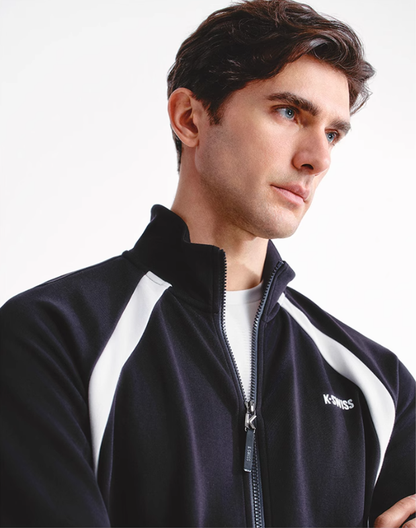 KNIT JACKET 男士 立領外套