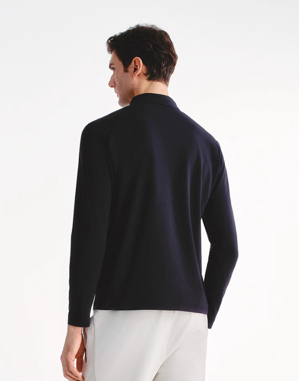 LONG SLEEVE POLO SHIRT 男士 長袖上衣