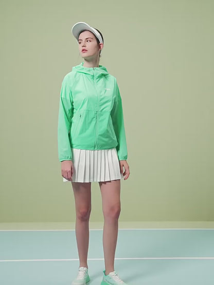 SHORT SLEEVE 女士 運動輕量外套